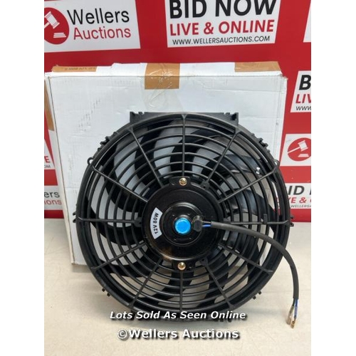 2318 - AUTOKOELVENTILATOR - HIGH PERFORMANCE COOLING FAN ENGINE COOLING FAN 12V 12 INCH UNIVERSAL CAR SLIM ... 