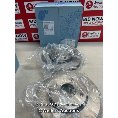 2326 - BLUE PRINT ADM54391 BRAKE DISC SET (2 BRAKE DISC) FRONT, INTERNALLY VENTILATED, NO. OF HOLES 4 / APP... 