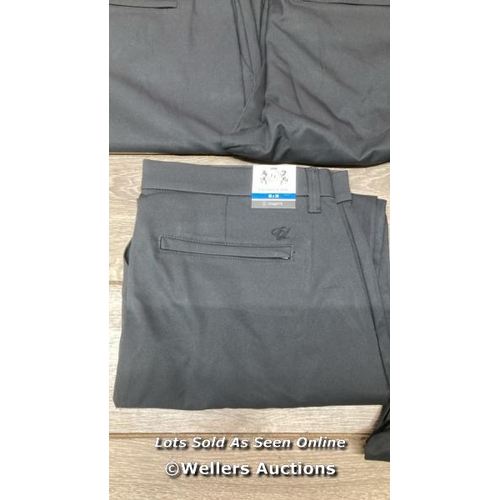 2368 - 5X GENTS NEW ENGLISH LAUNDRY TROUSERS / MIXED SIZES / A37