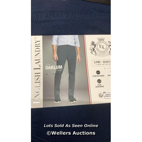 2412 - 10X GENTS NEW ENGLISH LAUNDRY TROUSERS / 5 X 34*30, 4 X 34*32 AND 1 X 34*34 / A44