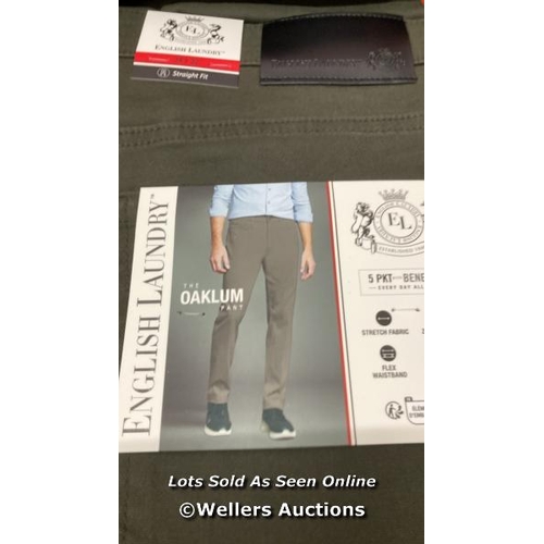 2425 - 10X GENTS NEW ENGLISH LAUNDRY TROUSERS / 4 X 34*30, 4 X 34*32 AND 2 X 34*34 / A44