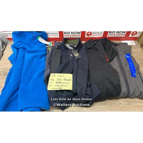 2446 - GENTS NEW JUMPERS INCL. 2X TED BAKER, 1X BERGHAUS, 1XCHAMPION AND MORE / B7