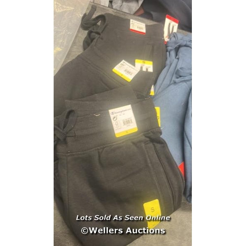 2535 - 6X LADIES NEW CHAMPION JOGGERS / 2 X SMALL AND 4 X MEDIUM / F19