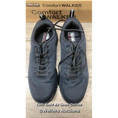 2573 - GENTS NEW KIRKLAND SIGNATURE COMFORT WALKER TRAINERS / UK 9.5 / D27