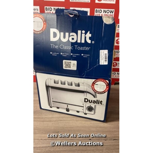 2579 - DUALIT CLASSIC TOASTER / POWERS UP / MINIMAL SIGNS OF USE / F24