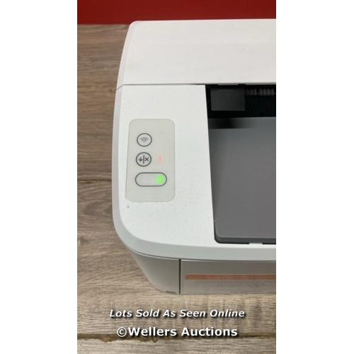 2589 - HP LASERJET MONOCHROME M110WE HP+ ENABLED WIRELESS PRINTER / POWERS UP / MINIMAL SIGNS OF USE  / F30