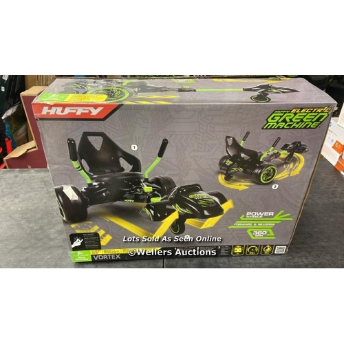 2623 - HUFFY GREEN MACHINE VORTEX 12V ELECTRIC RIDE ON / SIGNS OF USE / NOT FULLY CHECKED / W3