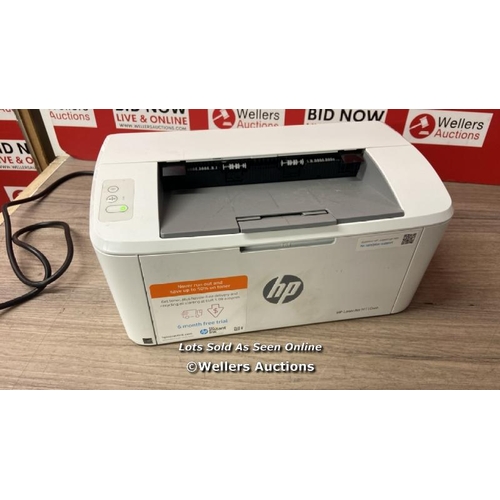 2624 - HP LASERJET MONOCHROME M110WE HP+ ENABLED WIRELESS PRINTER / F35