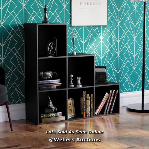 2900 - LASSIC DURHAM BOOKCASE / COLOUR: BLACK / RRP: 49.99 / W3