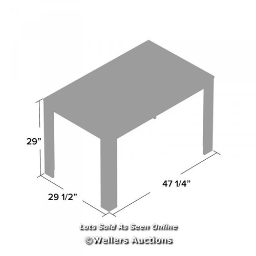 2909 - BRAYDEN STUDIO GRIGOR DINING TABLE / RRP: 119.99 / W3