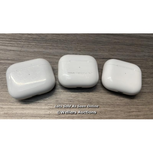 3218 - BAG OF  X3 APPLE AIRPODS CASES MODEL A2566 / S20