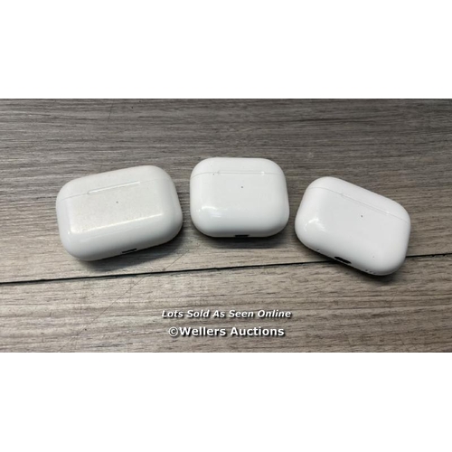 3219 - BAG OF X3 APPLE AIRPODS CASES MODELS A2190, A2897 AND A2968 / S20