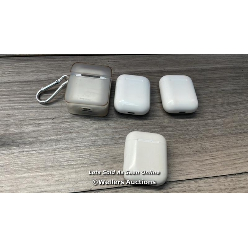 3221 - BAG OF X4 APPLE AIRPODS CASES MODELS A1602 / S20