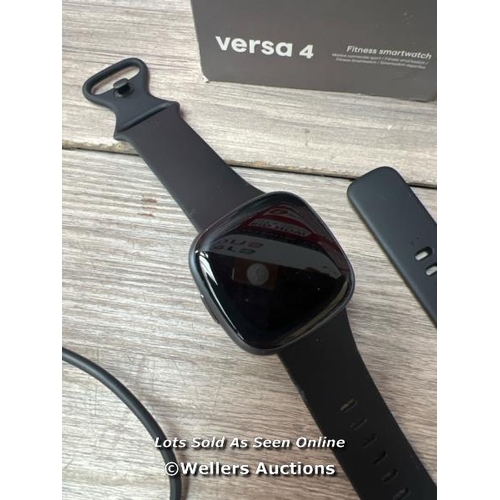 3513 - FITBIT VERSA 4 / UNTESTED / MINIMAL SIGNS OF USE / H22