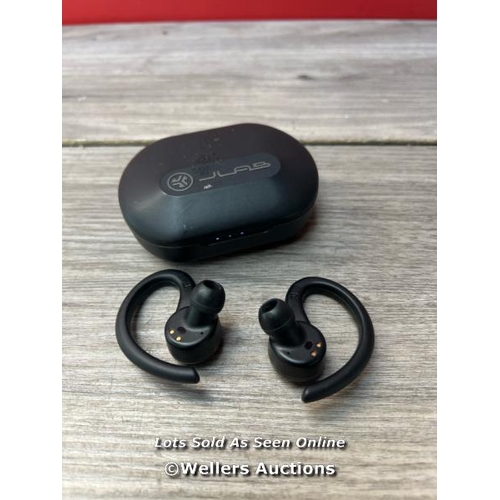 3520 - JLAB EPIC AIR SPORT ANC TRUE WIRELESS EARBUDS / POWERS UP & CONNECTS VIA BLUETOOTH WITH SOUND FROM R... 