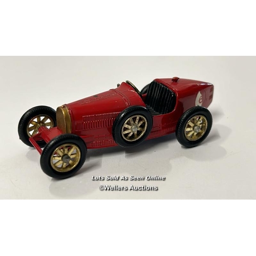 111 - Four Lesney Models of Yesteryear diecast vehicles to include 1914 Sunbeam motorcycle and side car no... 