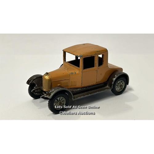 111 - Four Lesney Models of Yesteryear diecast vehicles to include 1914 Sunbeam motorcycle and side car no... 