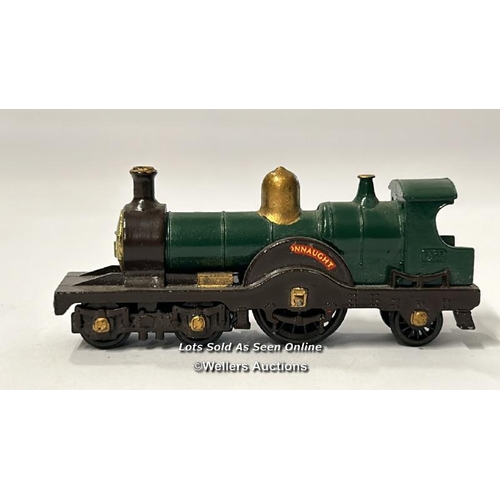 112 - Three Matchbox steam engines and locomotive including Fowler Showman's Engine no.9, Aveling and Port... 