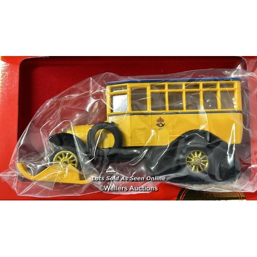 117 - Matchbox Models of Yesteryear 1923 Scania-Vabis Post Bus Y16, rare yellow variant, limited edition b... 