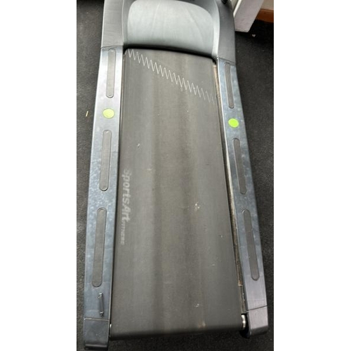 4 - SPORTSART FITNESS T655 TREADMILL, APPROX OVERALL DIMENSIONS 150CM (H) X 220CM (L) X 100CM (W)