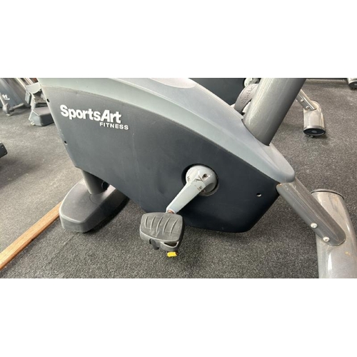 15 - SPORTSART FITNESS C575U CYCLE, APPROX OVERALL DIMENSIONS 142CM (H) X 120CM (L) X 60CM (W)