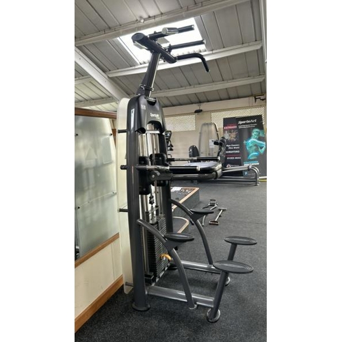 49 - SPORTSART FITNESS S911 ASSISTED CHIN AND DIP MACHINE, 100KG WEIGHT CAPACITY, APPROX OVERALL DIMENSIO... 