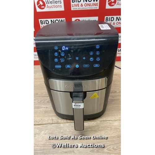 4004 - GOURMIA 6.7L DIGITIAL AIR FRYER / POWERS UP / SIGNS OF USE   / E2