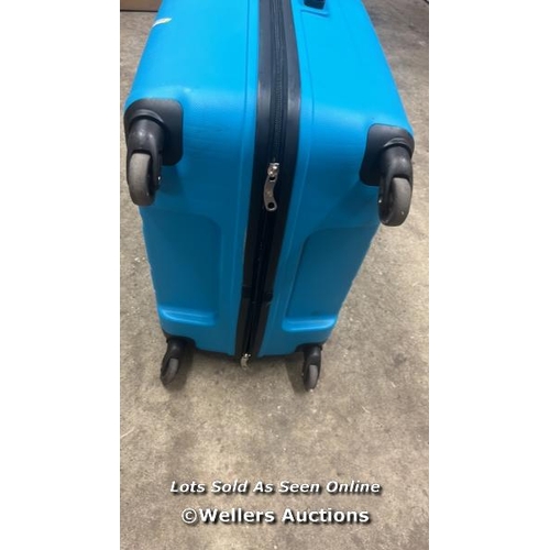 4086 - AMERICAN TOURISTER JETDRIVER LARGE 4 WHEEL SPINNER CASE / SIGNS OF USE, DAMAGED HANDLE SEE IMAGES OT... 