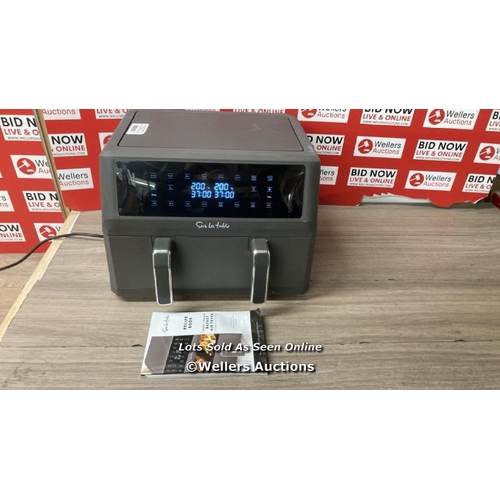 4099 - SUR TABLE AIR FRYER NEW 2 IN 1 / POWERS UP / MINIMAL SIGNS OF USE / E9