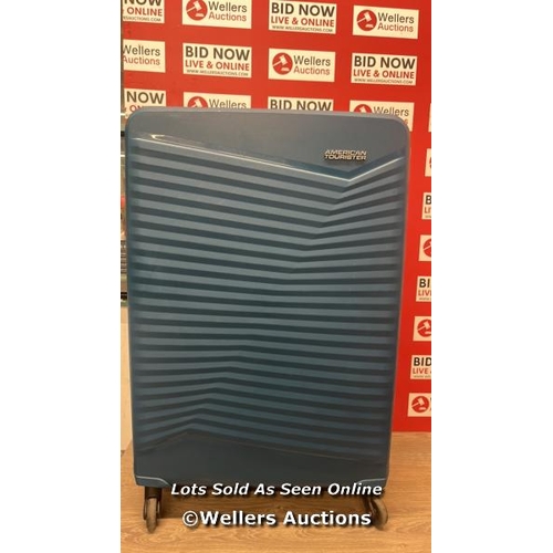 4192 - AMERICAN TOURISTER JETDRIVER LARGE 4 WHEEL SPINNER CASE / SIGNS OF USE / OVERALL GOOD CONDITION / D1... 