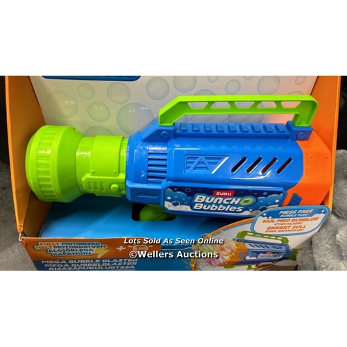 4201 - ZURU BUNCH O BUBBLES MOTORISED MEGA BUBBLE BLASTER / APPEARS NEW / E18