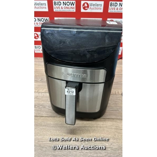 4212 - GOURMIA 6.7L DIGITIAL AIR FRYER / NO POWER / SIGNS OF USE / E19