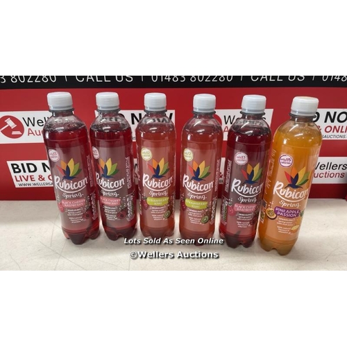 4426 - X6 RUBICON SPARKLING JUICE DRINKS / 500ML / C26