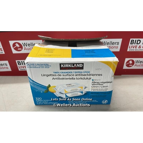 4435 - KIRKLAND SIGNATURE ANTI-BACTERIAL WIPES / C26