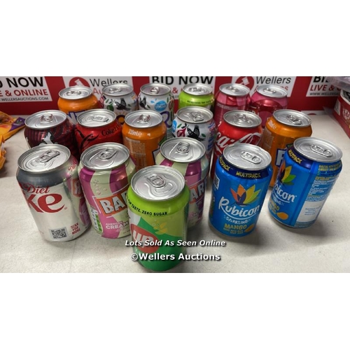 4462 - X18 ASSORTED SOFT DRINKS / C28