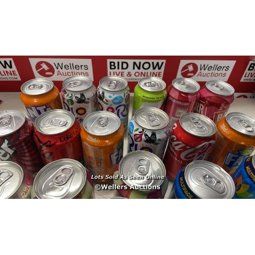 4462 - X18 ASSORTED SOFT DRINKS / C28