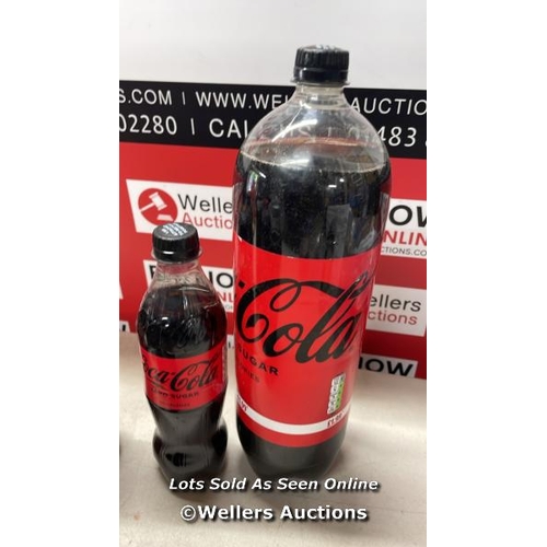 4464 - SELECTION OF COKE AND PEPSI SOFT DRINKS / C28