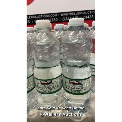 4469 - APPROX. 30 KIRKLAND SIGNATURE SPARKLING WATER / 500ML / C30