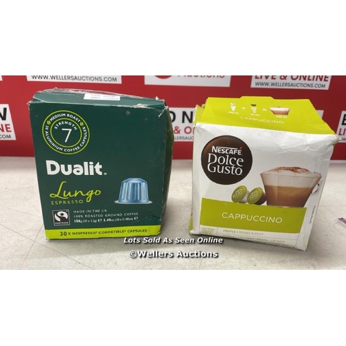 4478 - DULAIT LUNGO CAPSULES & DOLCE GUSTO CAPPUCCINO CAPSULES / C31