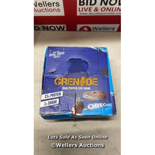 4479 - GRENADE HIGH PROTIEN, LOW SUGAR OREO BARS / C31