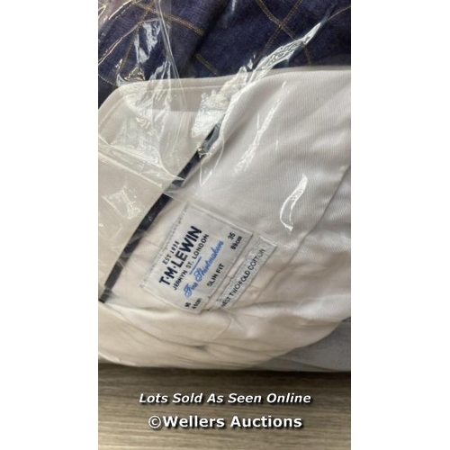 4633 - BAG OF SHIRTS INCL TM LEWIN