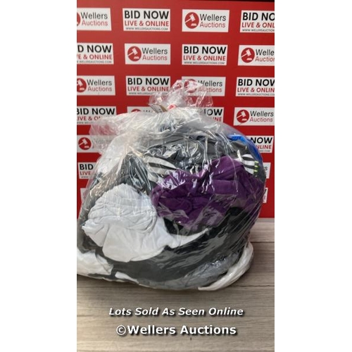 4642 - BAG OF SHIRTS INCL ADIDAS