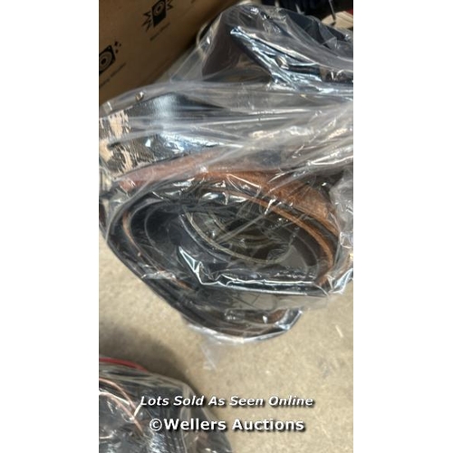 4736 - BAG OF BELTS