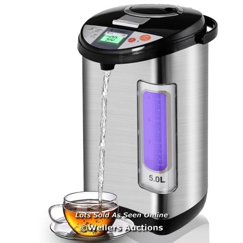 7003 - RRP: £69.95 - 5L ADJUSTABLE INSTANT HOT ELECTRIC WATER DISPENSER WITH AUTO-CUT OFF / G6