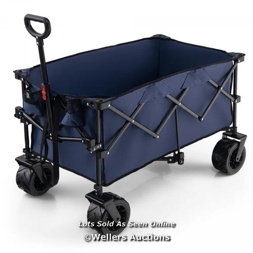 7018 - RRP: �98.95 - FOLDABLE WAGON WITH ADJUSTABLE HANDLE / G1