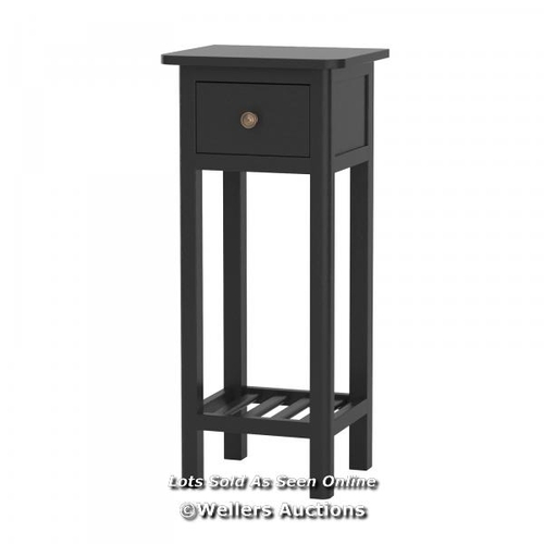 7019 - RRP: �56.95 - END TABLE WITH STORAGE SHELF AND DRAWER / G10