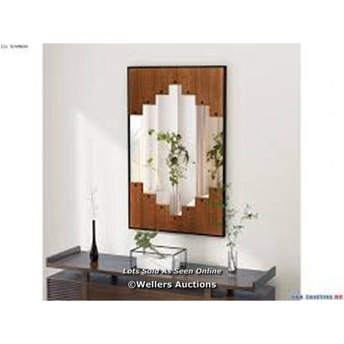 7027 - RRP: �62.95 - DECORATIVE RECTANGLE WALL MIRROR  / G42