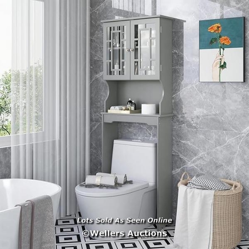 7061 - RRP: �50.90 - GIANTEX OVER-THE-TOILET STORAGE SPACESAVER / MA