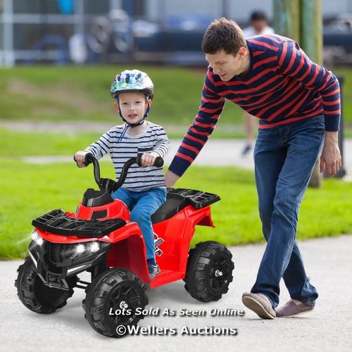 7081 - RRP: �54.95 - ALL TERRAIN ELECTRIC QUAD BIKE FOR KIDS / APPEARS NEW OPEN BOX / E63