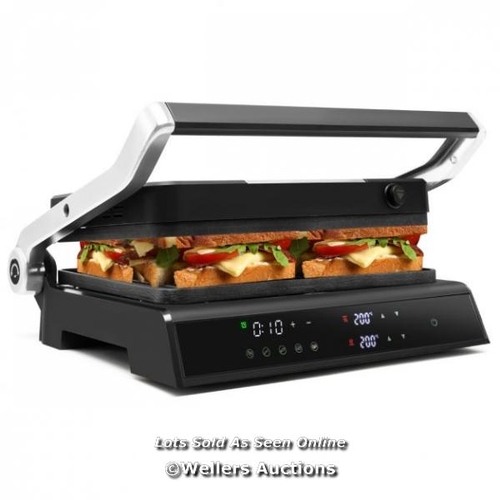 7085 - RRP: �66.95 - 1200W NON-STICK ELECTRIC GRILL WITH ADJUSTABLE TEMPERATURE / APPEARS UN-USED / E63